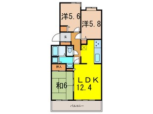 シェラ鷺沼の物件間取画像